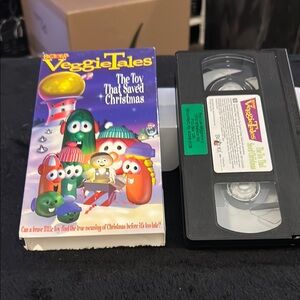 : The Toy That Saved Christmas VHS Vegie Tales
